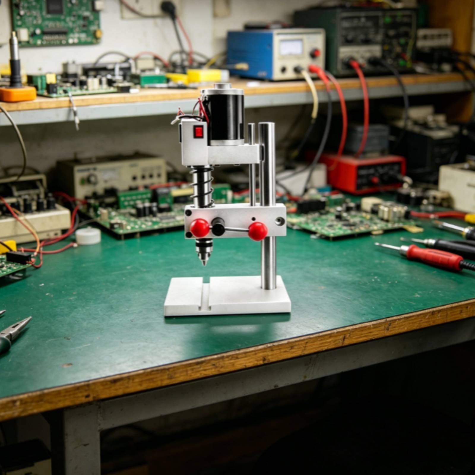 Small Tabletop Drill Press 0.4 - Electronic Repairing review and price