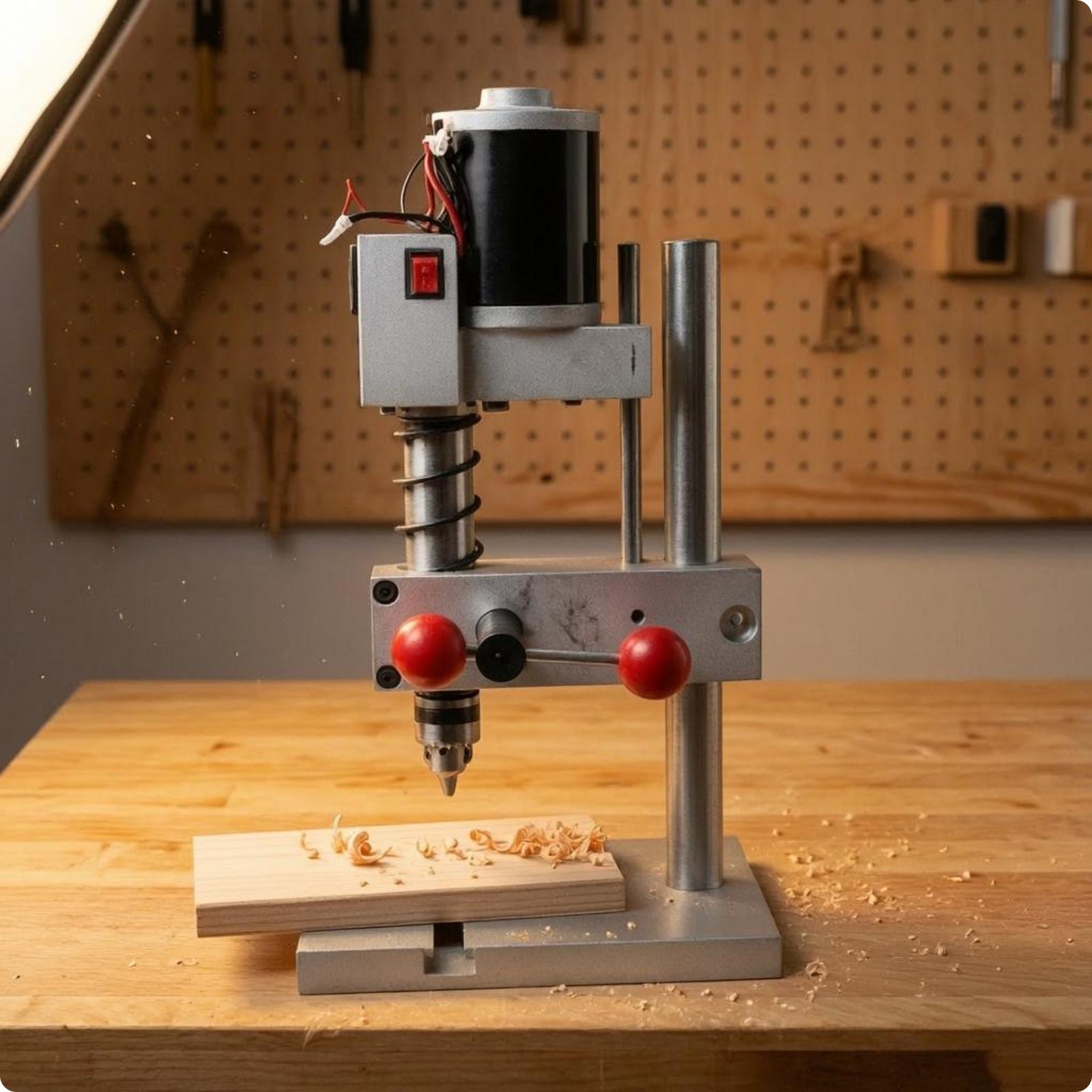 Small Tabletop Drill Press 0.4 - Electronic Repairing review and price