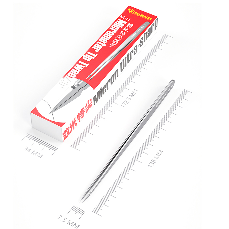 Mechanic KA-11 3D stainless st - Smd Tweezer Set review and price
