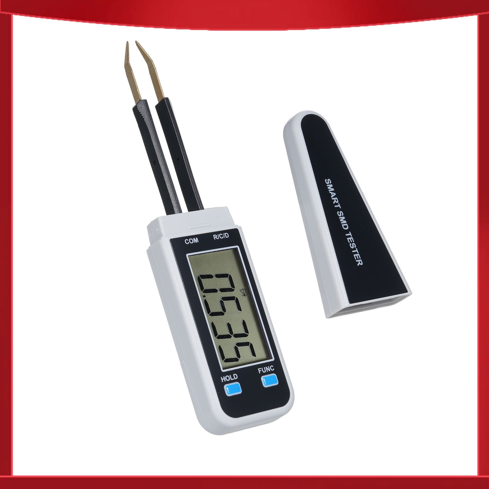 Digital Smart SMD Tester 2999  - Smd Tweezer Set review and price
