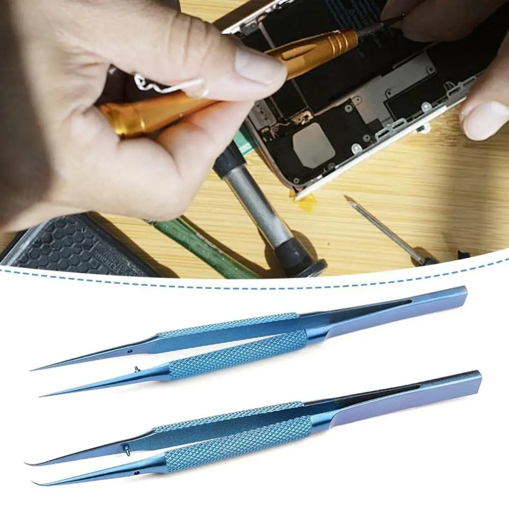 Titanium Alloy Anti-Magnetic T - Smd Tweezer Set review and price