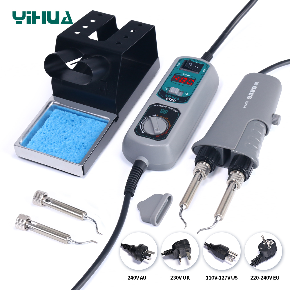 YIHUA 938D Portable Tweezers S - Smd Tweezer Set review and price