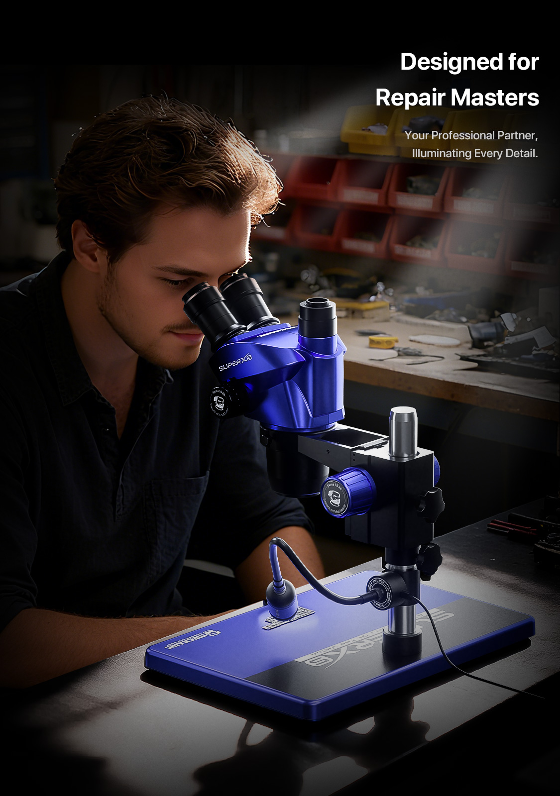 MECHANIC Microscope Universal  - Electronics Repair Microscope review and price