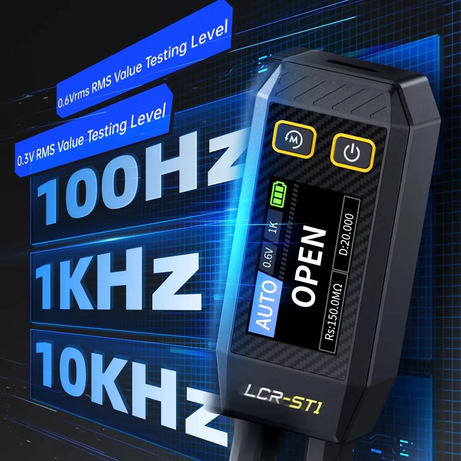 FNIRSI LCR-ST1 Smart LCR Bridg - Smd Tweezer Set review and price